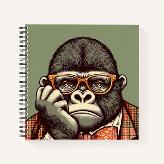 Carnet de notes Gorille Notitieboek (Voorkant)