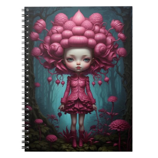 Carnet Fille Inspiration Mark Riden & Tim Burton Notitieboek (Voorkant)