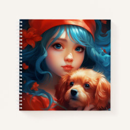 Carnet - Fles en hond -2 Notitieboek