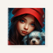 Carnet - Fles en hond -6