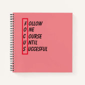 Carnet inspirant notitieboek (Voorkant)