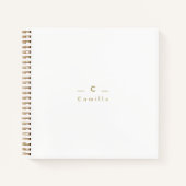 Carnet Modern Minimalistisch Notitieboek (Voorkant)