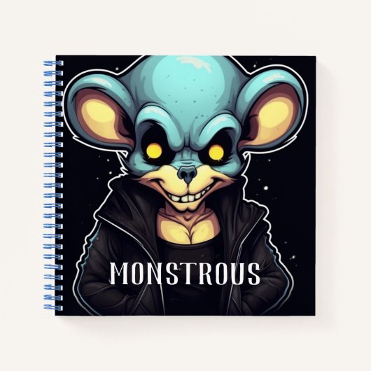 Carnet Monstrous Notitieboek (Voorkant)