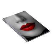 Carnet Red Lips Notitieboek (Rechterzijde)