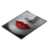 Carnet Red Lips Notitieboek (Linkerzijde)