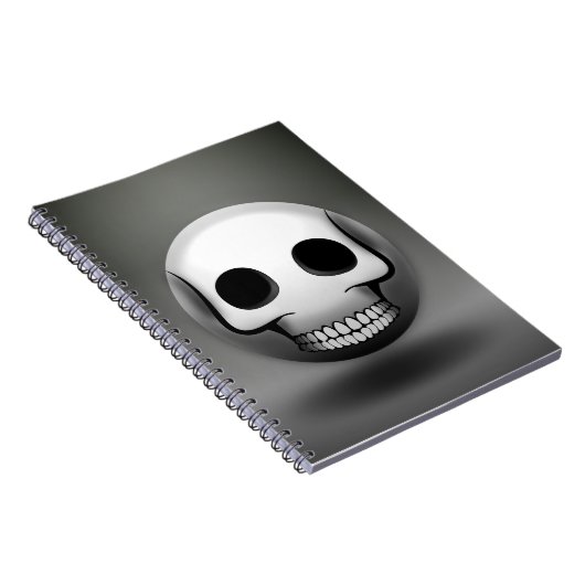 Carnet skullmoji notitieboek (Rechterzijde)