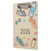 Carnet Sport 2026 – Agenda Sportif Mignon Klembord (Links)