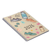 Carnet Sport 2026 – Agenda Sportif Mignon Notitieboek (Rechterzijde)