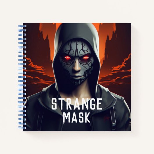 Carnet Strange mask Notitieboek (Voorkant)