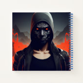 Carnet Strange mask Notitieboek (Achterkant)