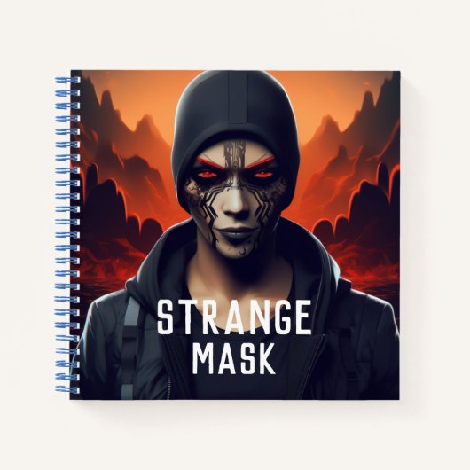 Carnet Strange mask Notitieboek (Voorkant)
