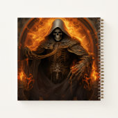 Carnet The Silent Shadow Notitieboek (Achterkant)