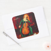 Carneval des Animeaux 2001 Vierkante Sticker (Envelop)