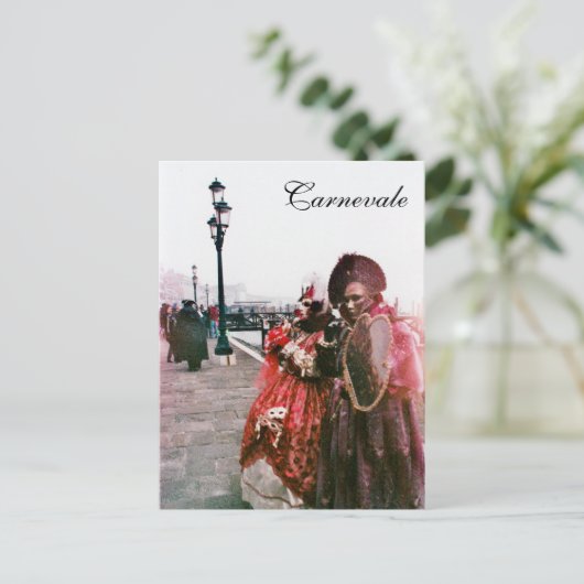 Carnevale 5 briefkaart (Staand voorkant)