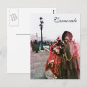 Carnevale 5 briefkaart (Voorkant / Achterkant)