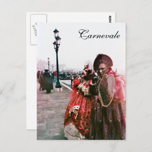 Carnevale 5 briefkaart (Voorkant / Achterkant)