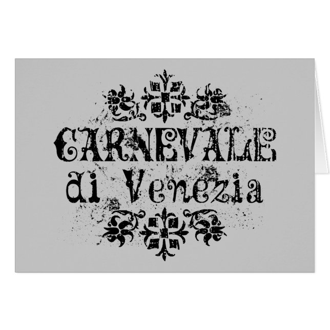 Carnevale di Venezia (Voorkant Horizontaal)
