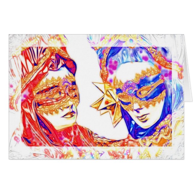 Carnevale di Venezia (Voorkant Horizontaal)