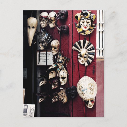 Carnevale di Venezia Briefkaart (Voorkant)