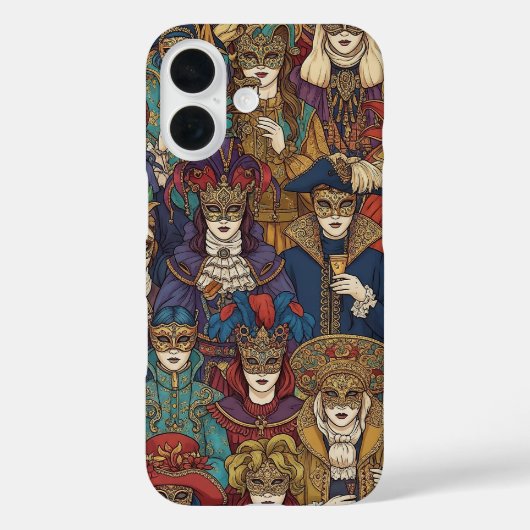 Carnevale di Venezia iPhone / iPad hoesje (Achterkant)