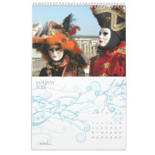 Carnevale di Venezia - Venice Carnival Calendar Kalender (Jan 2026)
