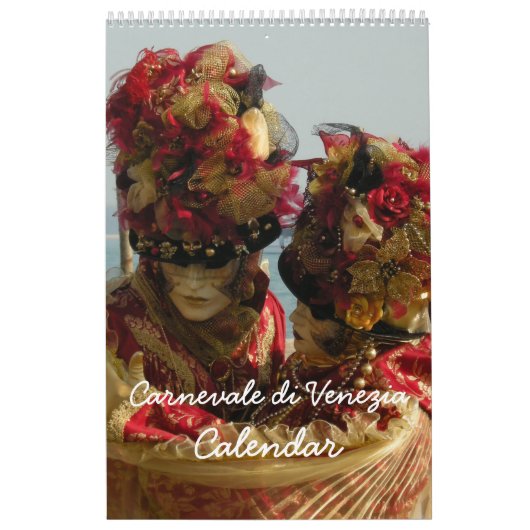 Carnevale di Venezia - Venice Carnival Calendar Kalender (Hoes)