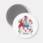 Carney Family Crest Magneet (Voorkant / Achterkant)