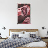 carnitine canvas afdruk (Insitu (Slaapkamer))