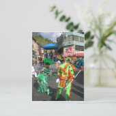 Carnival 2010 in Trinidad Briefkaart (Staand voorkant)