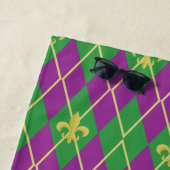 Carnival Argyle Beach Towel Strandlaken (In situ)