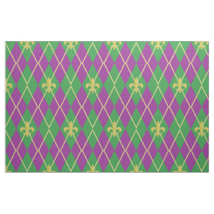 Carnival Argyle Fabric Stof
