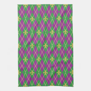 Carnival Argyle Kitchen Towel Theedoek