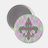Carnival Argyle Magnet (Voorkant / Achterkant)