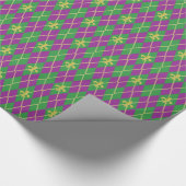 Carnival Argyle Wrapping Paper Cadeaupapier (Hoek)