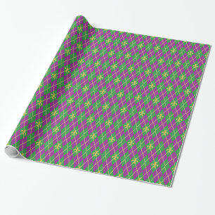 Carnival Argyle Wrapping Paper Cadeaupapier
