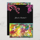 CARNIVAL BALLET / Venetiaans Maskerade, Dansmuziek Kaart (Voorkant / Achterkant)