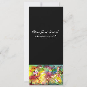 CARNIVAL BALLET / Venetiaans Maskerade, Dansmuziek Kaart
