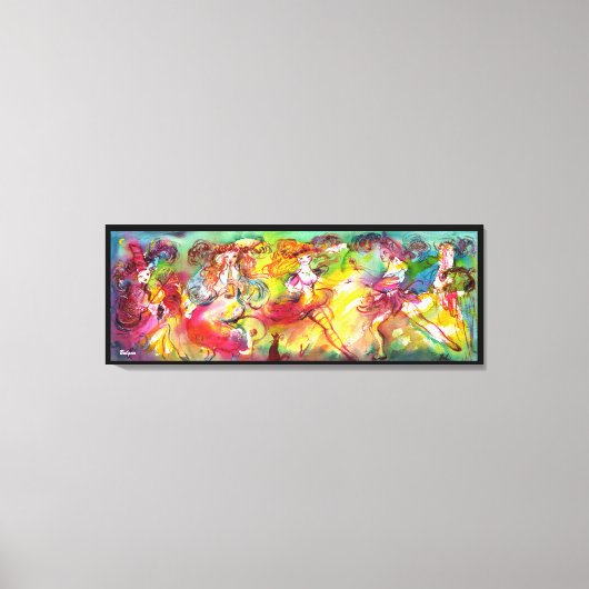 CARNIVAL BALLET/Venetian Masquerade, Dance,Music Canvas Afdruk (Voorkant)