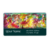 CARNIVAL BALLET/Venetian Masquerade, Dance,Music Etiket (Voorkant)