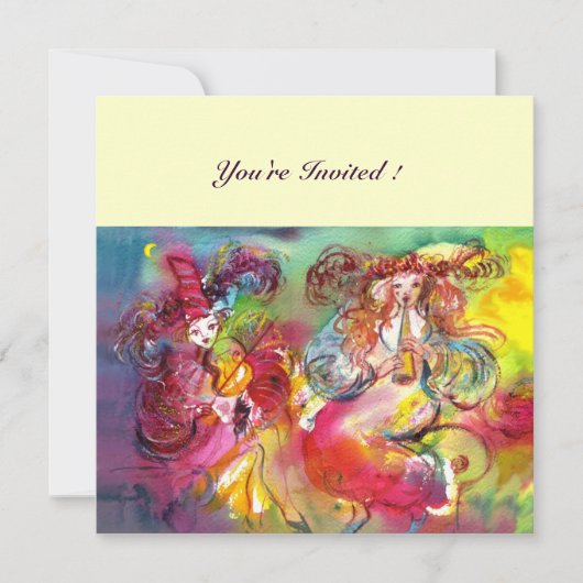 CARNIVAL BALLET / Venetian Masquerade, Dance Music Kaart (Voorkant)