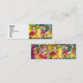 CARNIVAL BALLET/Venetian Masquerade, Dance,Music Mini Visitekaartje (Voorkant / Achterkant)