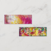 CARNIVAL BALLET/Venetian Masquerade, Dance,Music Mini Visitekaartje (Voorkant / Achterkant)