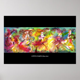 CARNIVAL BALLET/Venetian Masquerade, Dance,Music Poster
