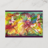 CARNIVAL BALLET/Venetian Masquerade, Dance,Music Visitekaartje (Achterkant)