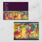 CARNIVAL BALLET/Venetian Masquerade, Dance,Music Visitekaartje (Voorkant / Achterkant)