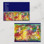 CARNIVAL BALLET/Venetian Masquerade, Dance,Music Visitekaartje (Voorkant / Achterkant)