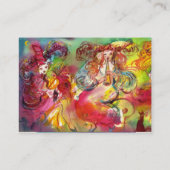 CARNIVAL BALLET/Venetian Masquerade, Dance,Music Visitekaartje (Achterkant)