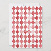 Carnival Birthday Invitation | Circus Birthday Kaart (Achterkant)