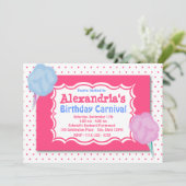 Carnival Birthday Kaart (Staand voorkant)