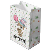 Carnival Birthday Medium Cadeauzakje (Voorkant Gekanteld)